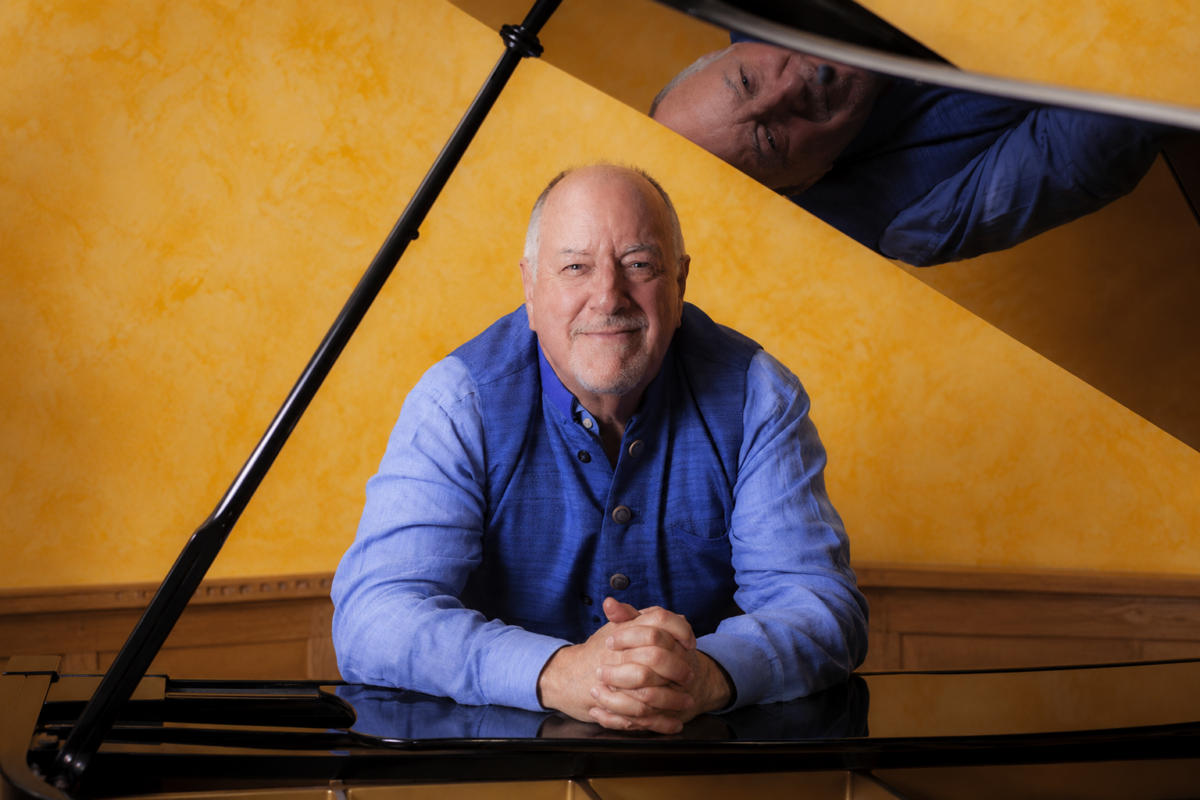 Gary Malkin at his piano